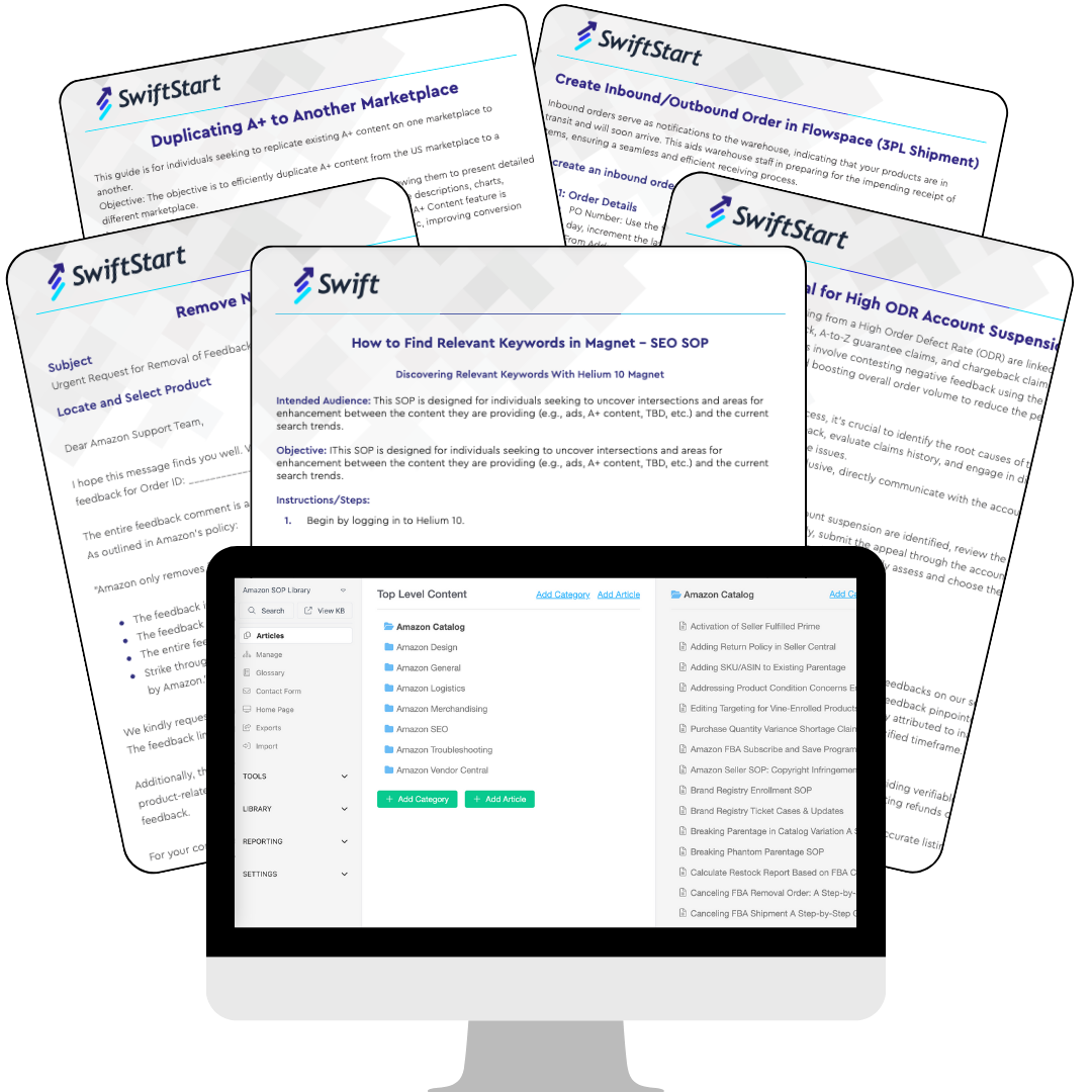 Amazon SOP Library - SwiftStart