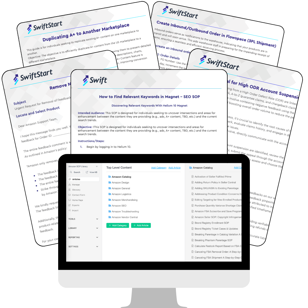 Amazon SOP Library - SwiftStart 